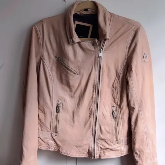 Nwot Mauritius leather jacket